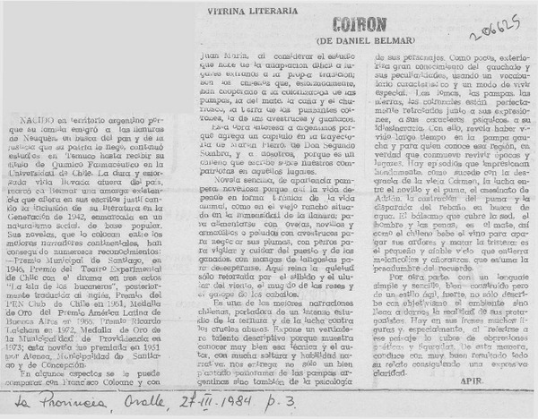 "Coirón"