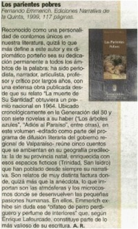 Los parientes pobres
