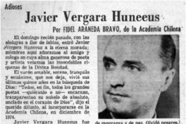 Javier Vergara Huneeus