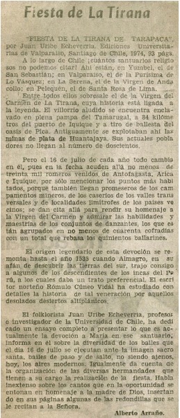 Fiesta de La Tirana