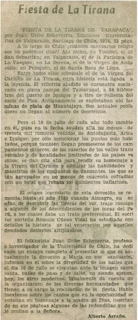 Fiesta de La Tirana