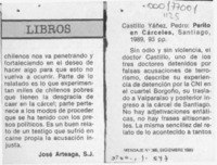 Perito en cárceles  [artículo] José Arteaga.