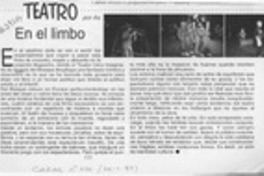 En el limbo  [artículo] As.