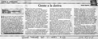 Gente a la deriva  [artículo] Javier Aspurúa