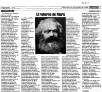 El retorno de Marx