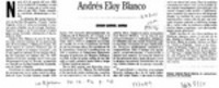 Andrés Eloy Blanco  [artículo] Edison Gabriel Barría.