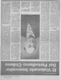 El visionario innovador del periodismo chileno