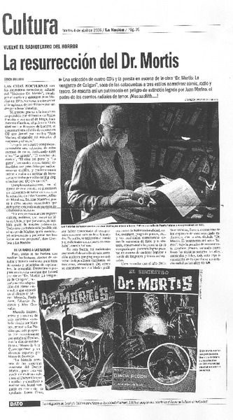 La resurrección del Dr. Mortis