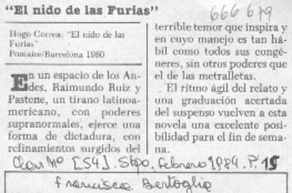 El nido de las furias"