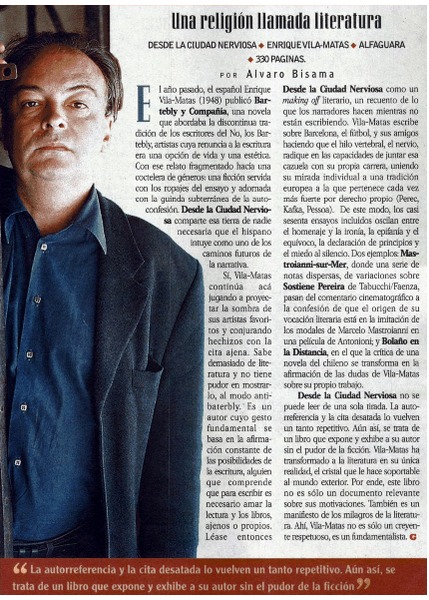Una religión llamada literatura