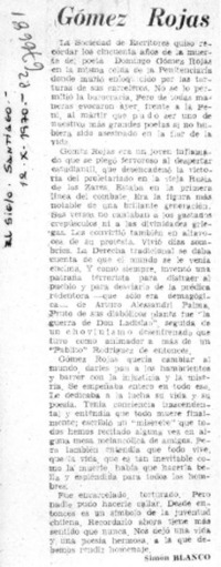 Gómez Rojas