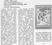 "Atrás sin golpe"