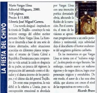 La fiesta del chivo