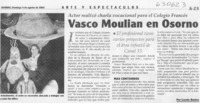 Vasco Moulian en Osorno  [artículo] Loreto Bustos