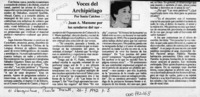 Juan A. Massone por los senderos del sur  [artículo] Sonia Caicheo.