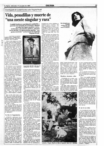 Vida, pesadillas y muerte de "una mente singular y rara"