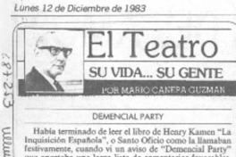 Demencial party