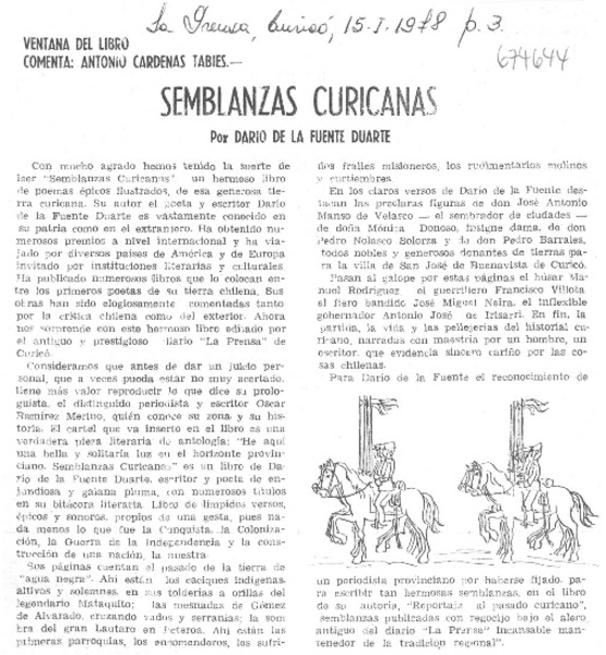 Semblanzas curicanas
