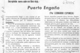 Puerto engaño
