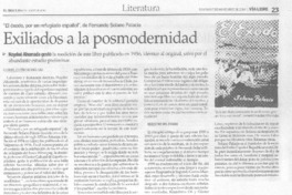 Exiliados a la posmodernidad