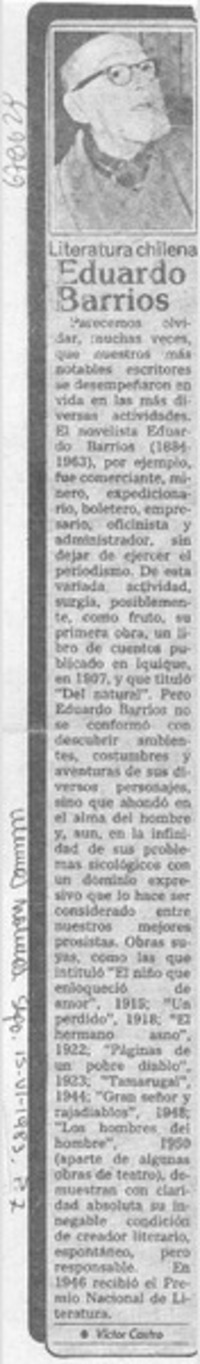 Eduardo Barrios
