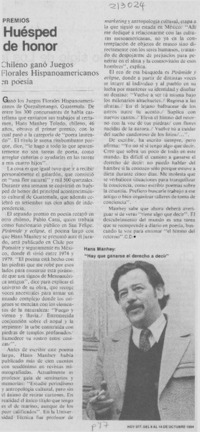 Huésped de honor