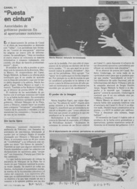 Puesta en cintura