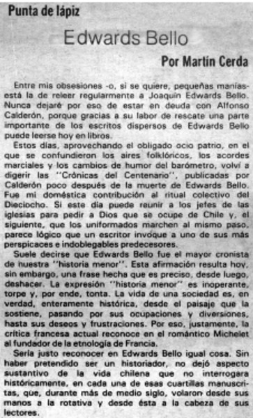 Edwards Bello