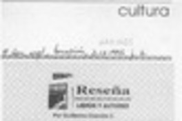 Reseña  [artículo] Guillermo Chandía C.