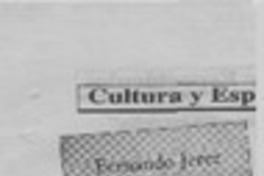 Otra de Jerez  [artículo] C. L. B.