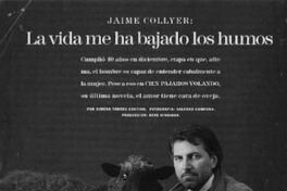 La vida me ha bajado los humos  [artículo] Ximena Torres Cautivo.