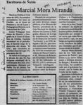 Marcial Mora Miranda  [artículo] C. R. I.