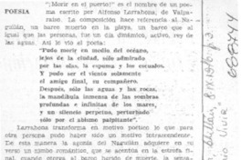 Poesía