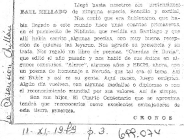 Raúl Mellado