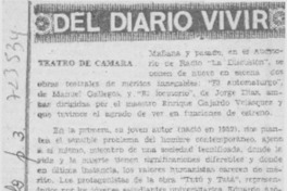 Teatro de cámara