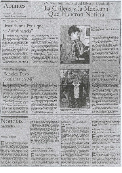 La chilena y la mexicana que hicieron noticia