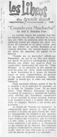 Cuando era muchacho