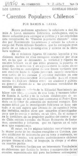 Cuentos populares chilenos