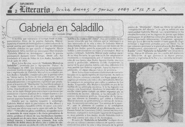 Gabriela en Saladillo