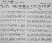 Los mejores cuentos  [artículo] Gonzalo Drago.