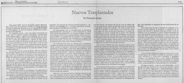 Nuevos trasplantados