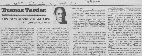 Un recuerdo de Alone