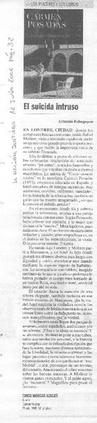 El suicida intruso