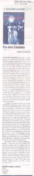 Esa otra Cataluña