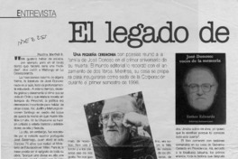 El legado de Donoso