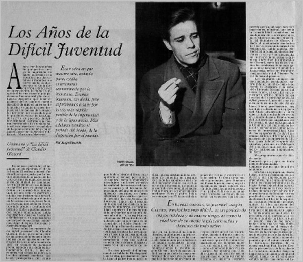Los Años de la difícil juventud