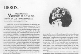 Memorias de él y yo  [artículo] E. J. A.