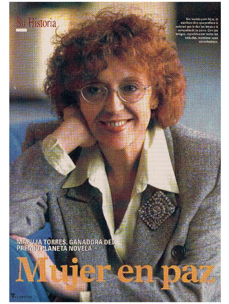 Mujer en paz