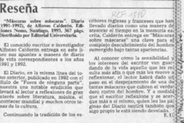 "Máscaras sobre máscaras"  [artículo] E. U.