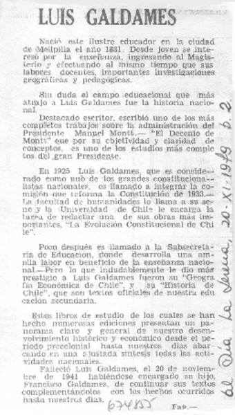 Luis Galdames